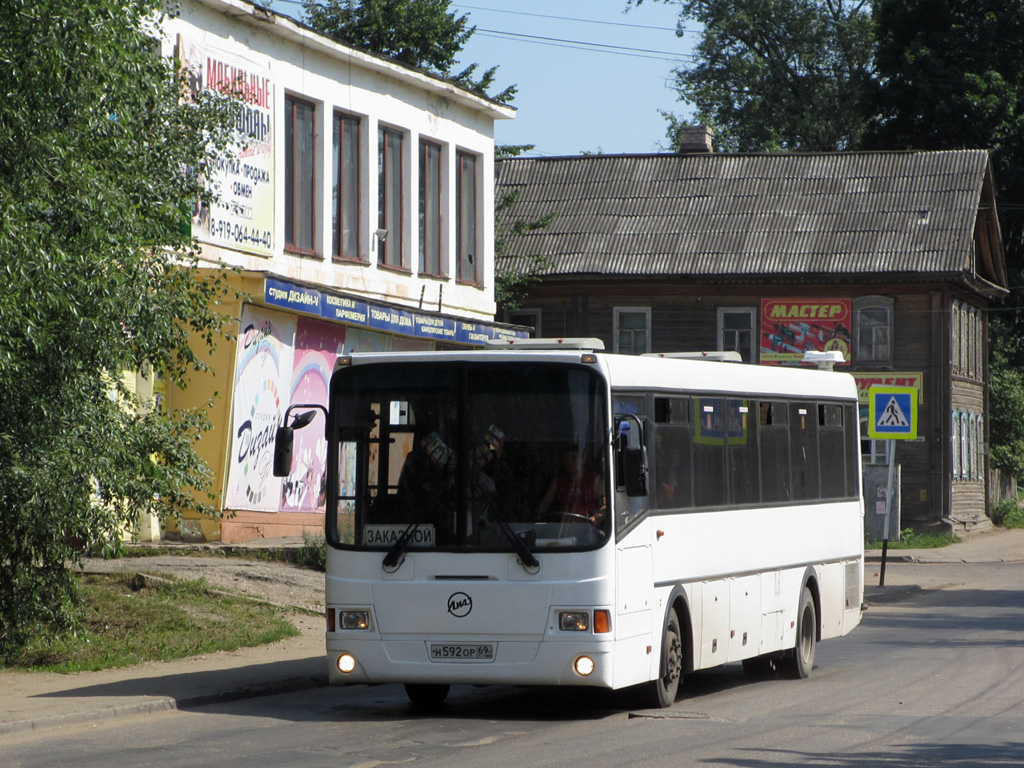 Тверская область, ЛиАЗ-5256.34 (ГолАЗ) № Н 592 ОР 69 — Фото — Автобусный  транспорт