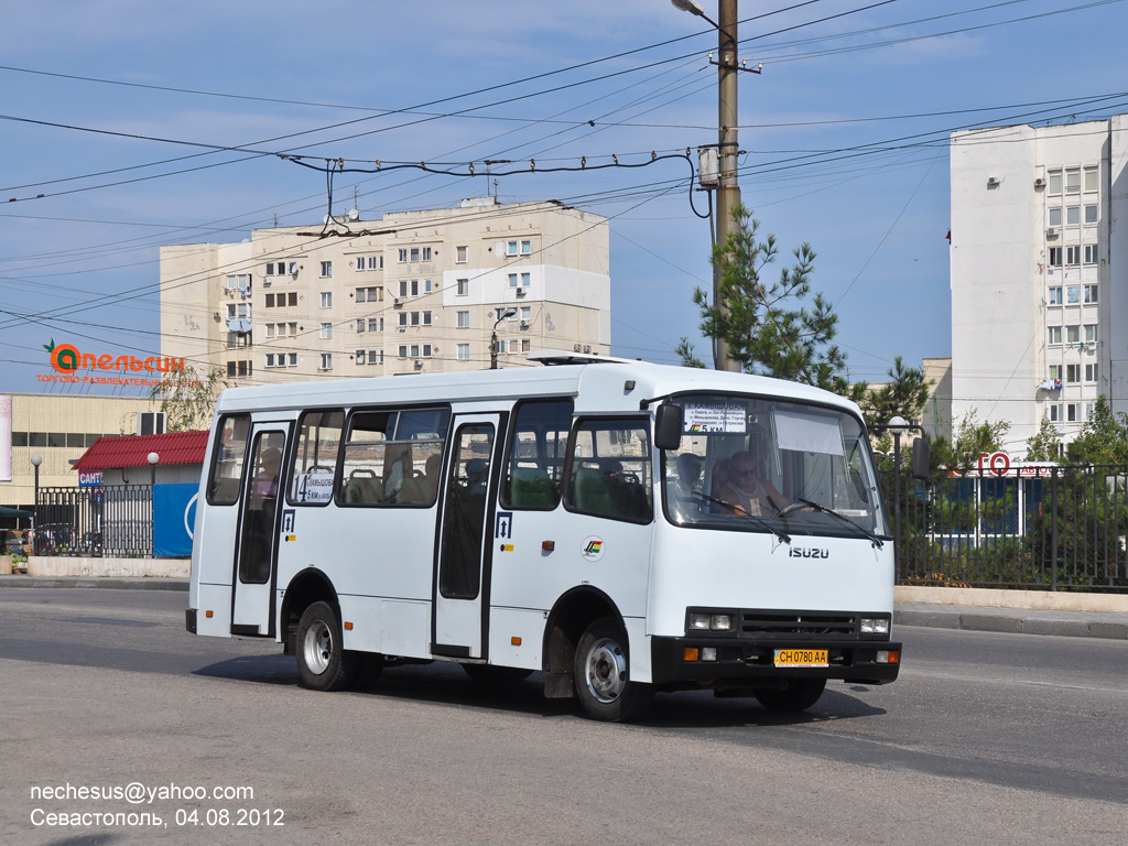 Севастополь, Богдан А091 (Y99-C39) № CH 0780 AA — Фото — Автобусный  транспорт