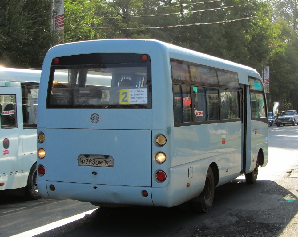 Rostov region, Golden Dragon XML6720C # Н 783 ОМ 161