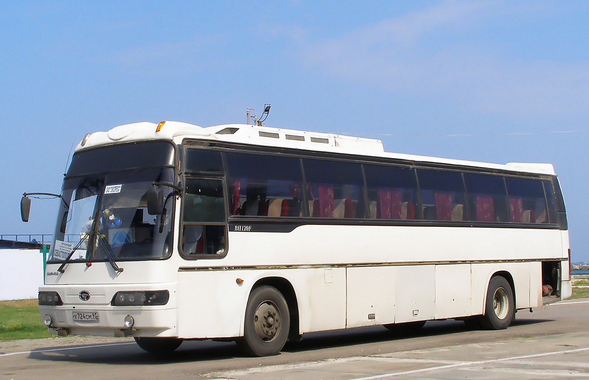 Краснодарский край, Daewoo BH120F № Х 724 СМ 93 — Фото — Автобусный  транспорт