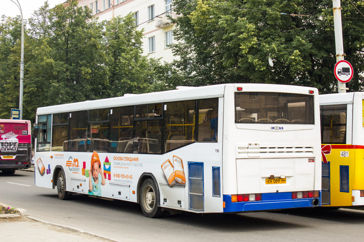 Sverdlovsk region, NefAZ-5299-20-32 # 736