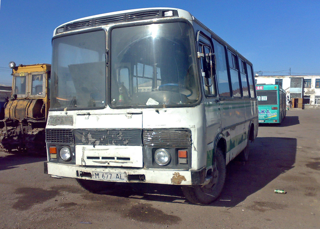 Карагандинская область, ПАЗ-3205 (00) № M 677 AL — Фото — Автобусный  транспорт