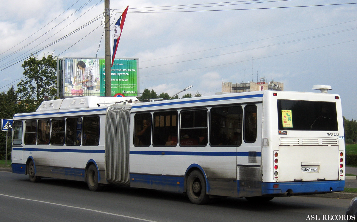 Novgorod region, LiAZ-6212.70 # 399