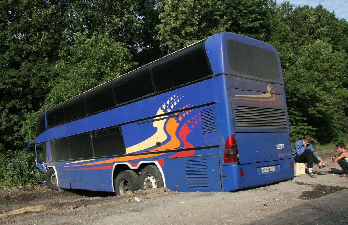 Тульская область, Neoplan N122/3 Skyliner № К 655 ВЕ 71 — Фото — Автобусный  транспорт