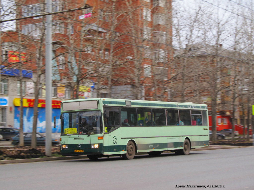 Perm region, Mercedes-Benz O405 # АТ 471 59
