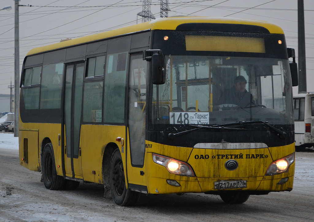 Saint Petersburg, Yutong ZK6852HG # В 217 АР 178