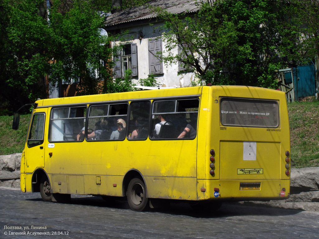 Poltava region, Bogdan A092H2 # BI 1360 AA