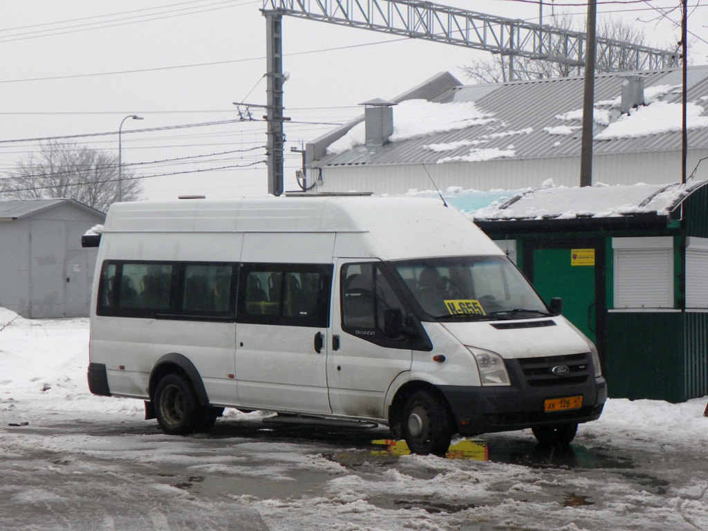 Leningrad region, PAZ-3030 (Ford Transit) # АК 126 47