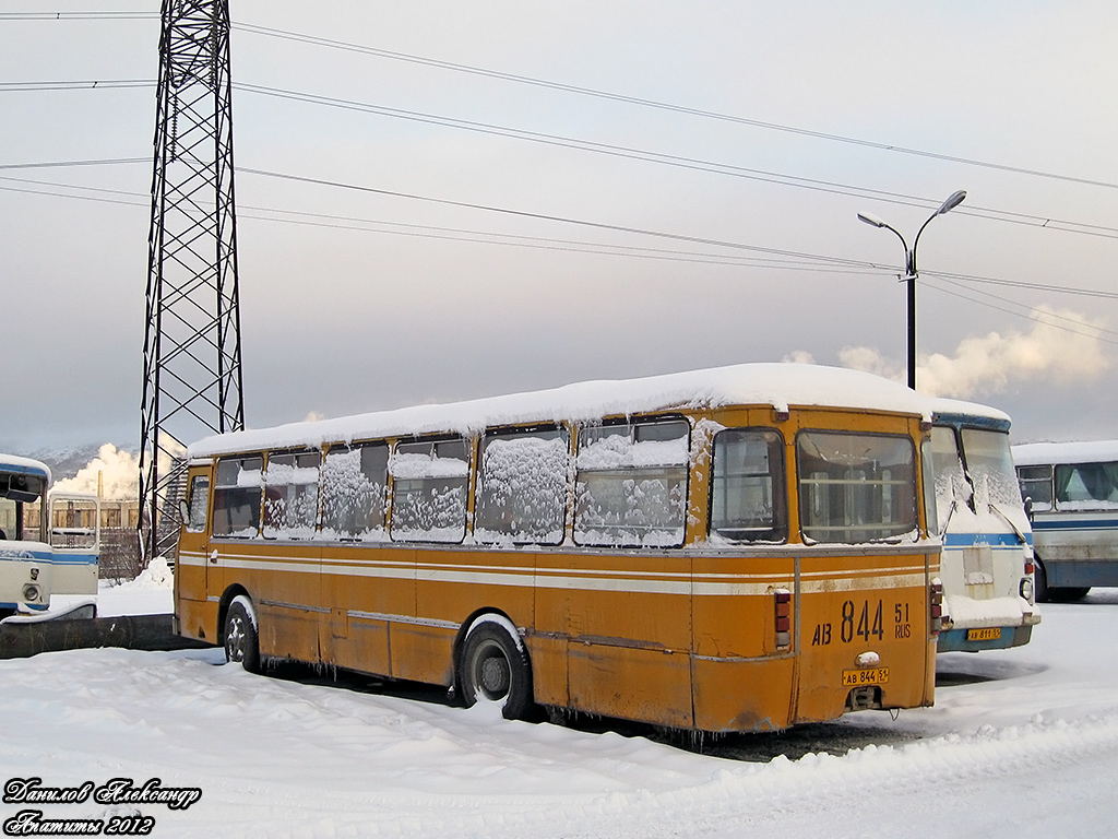 Murmansk region, LiAZ-677MB # АВ 844 51