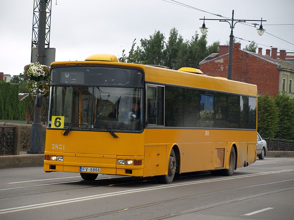 Latvia, Aabenraa M93 # 5851