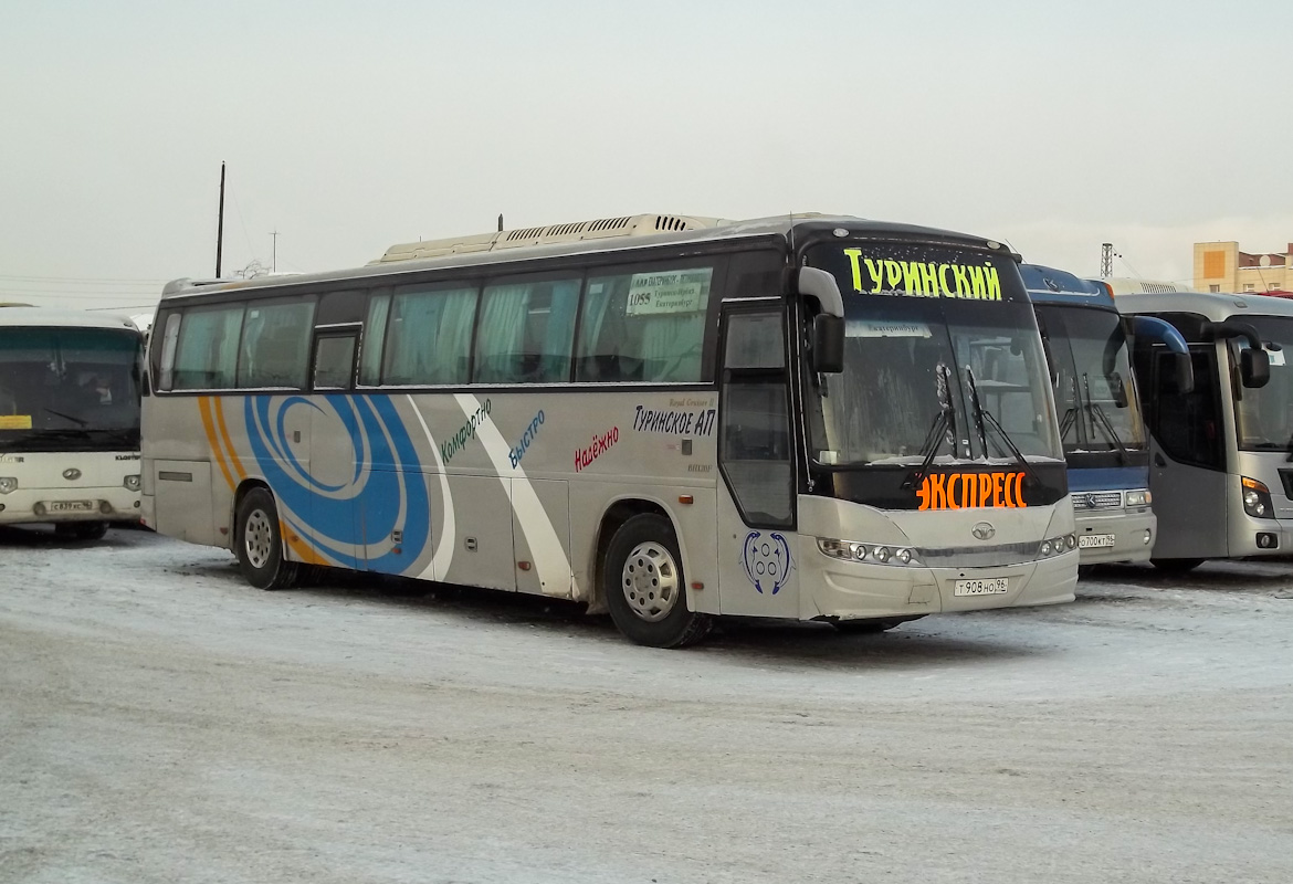 Свердловская область, Daewoo BH120F № Т 908 НО 96 — Фото — Автобусный  транспорт