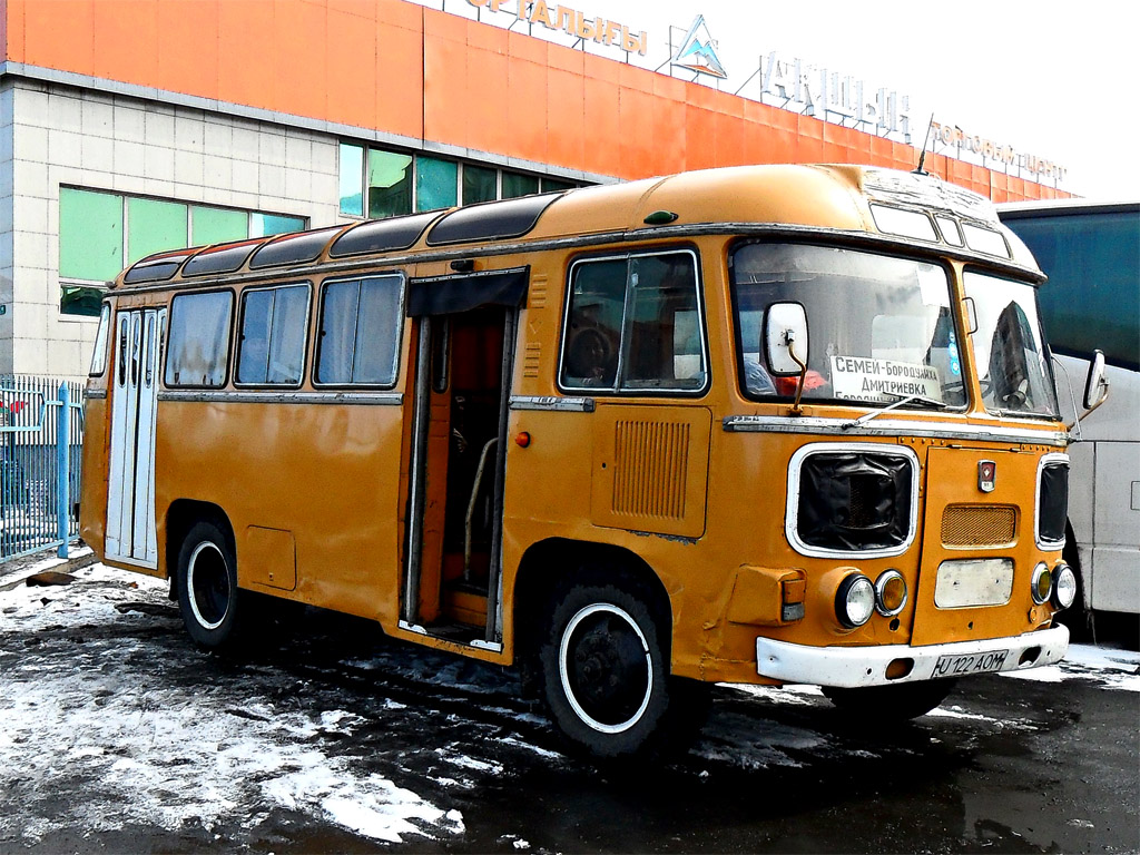 Абайская область, ПАЗ-672М № U 122 AOM — Фото — Автобусный транспорт