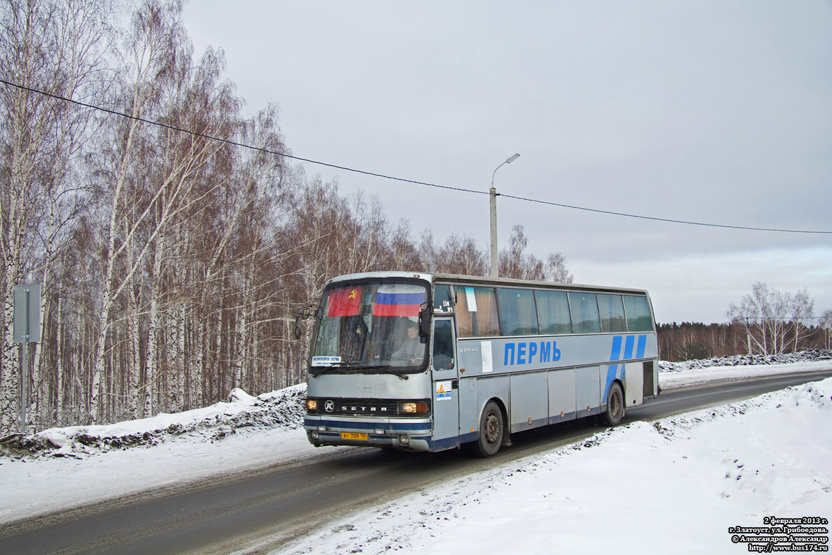 Пермский край, Setra S215HD № АУ 709 59 — Фото — Автобусный транспорт