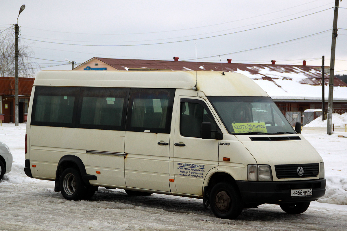 Калужская область, Volkswagen LT46 № Н 466 МР 40 — Фото — Автобусный  транспорт