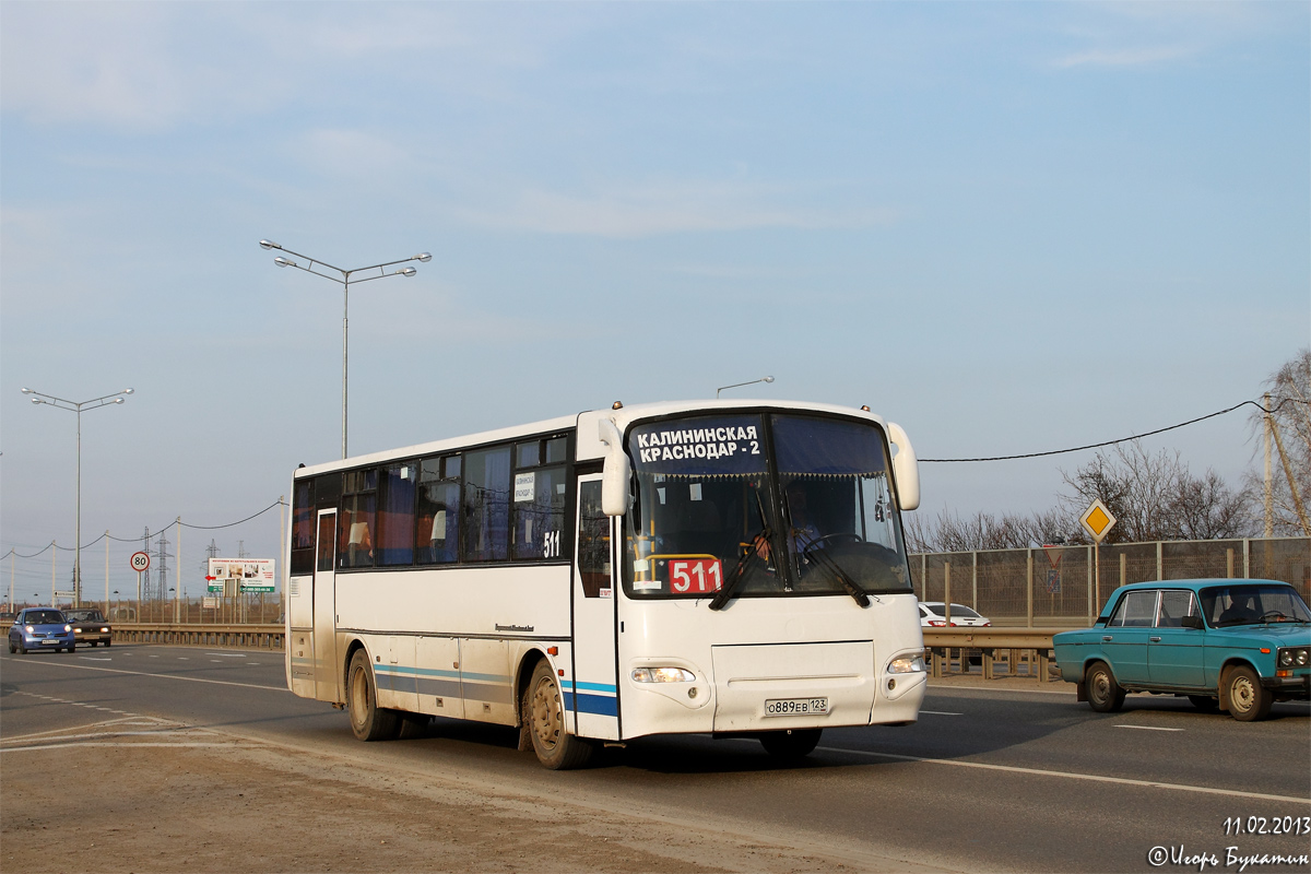 Краснодарский край, КАвЗ-4238-02 № О 889 ЕВ 123 — Фото — Автобусный  транспорт