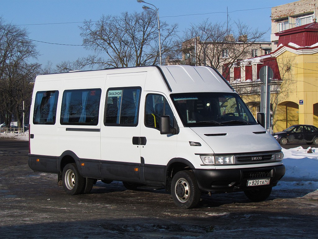 Ленинградская область, Росвэн-3271 (IVECO Daily 45C11) № У 820 ТА 47 — Фото  — Автобусный транспорт