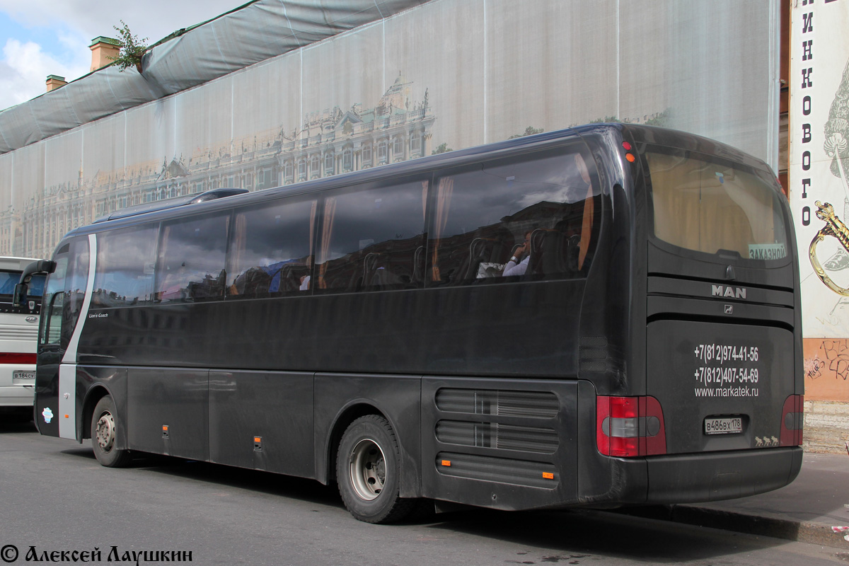 Saint Petersburg, MAN R07 Lion's Coach RHC444 # В 486 ВХ 178