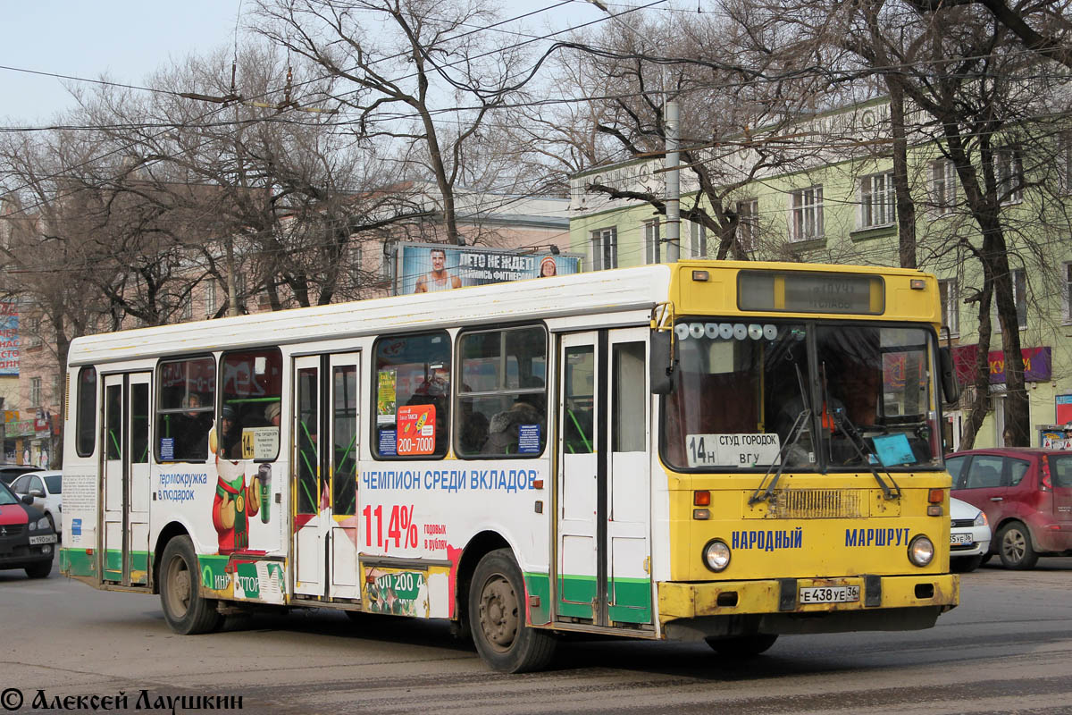 Voronezh region, LiAZ-5256.30 # Е 438 УЕ 36