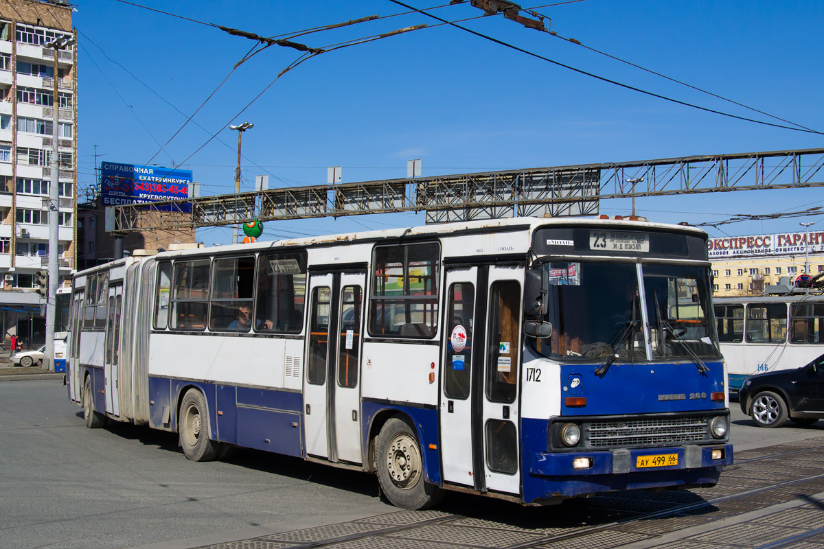 Sverdlovsk region, Ikarus 283.10 # 1712