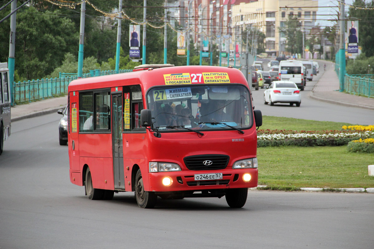 Oryol region, Hyundai County LWB (TagAZ) # О 246 ЕЕ 57
