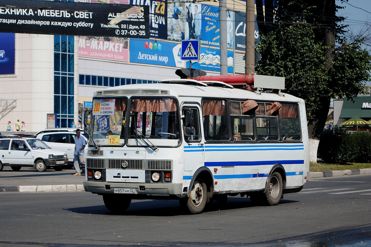 Bryansk region, PAZ-32054 # М 857 НМ 32