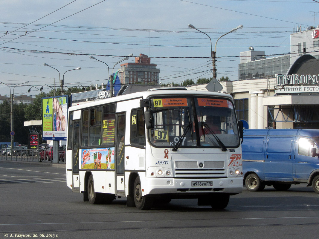 Saint Petersburg, PAZ-320402-05 # 9029