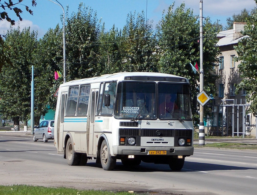 Воронежская область, ПАЗ-32054-07 № АУ 392 36 — Фото — Автобусный транспорт