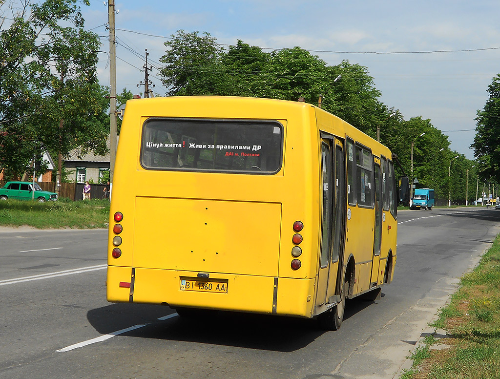 Poltava region, Bogdan A092H2 # BI 1360 AA
