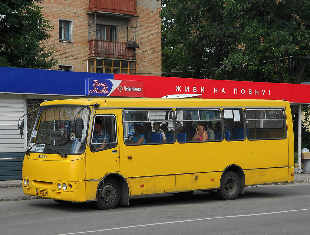 Poltava region, Bogdan A092H2 # BI 1360 AA