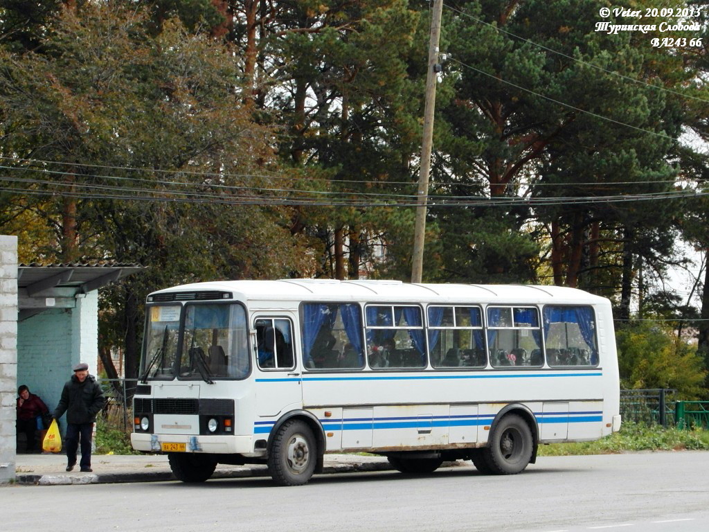 Свердловская область, ПАЗ-4234 № ВА 243 66 — Фото — Автобусный транспорт