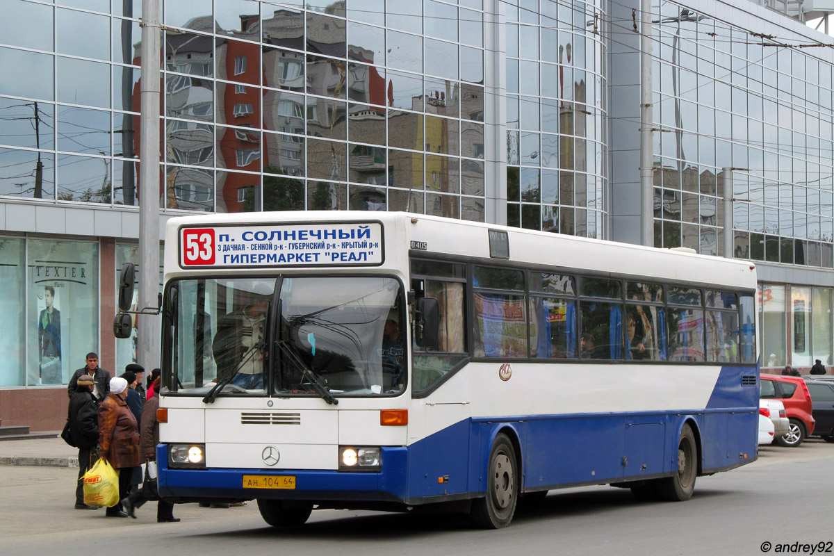 Saratov region, Mercedes-Benz O405 # АН 104 64