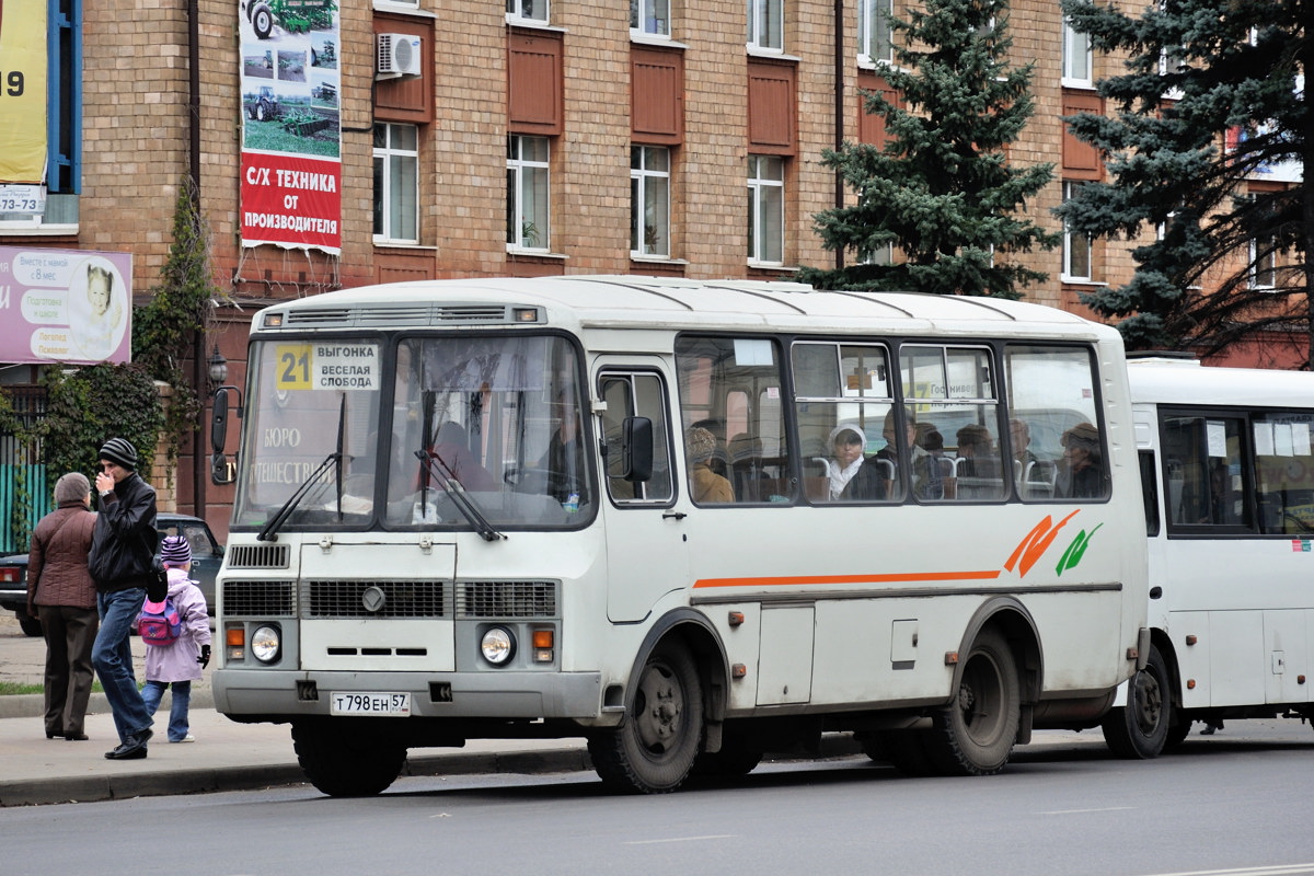 Oryol region, PAZ-32054 # Т 798 ЕН 57