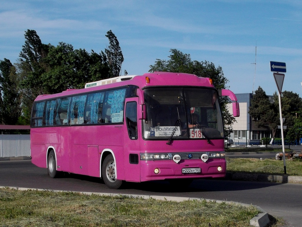 Краснодарский край, Kia Granbird SD II № Р 222 АУ 123 — Фото — Автобусный  транспорт