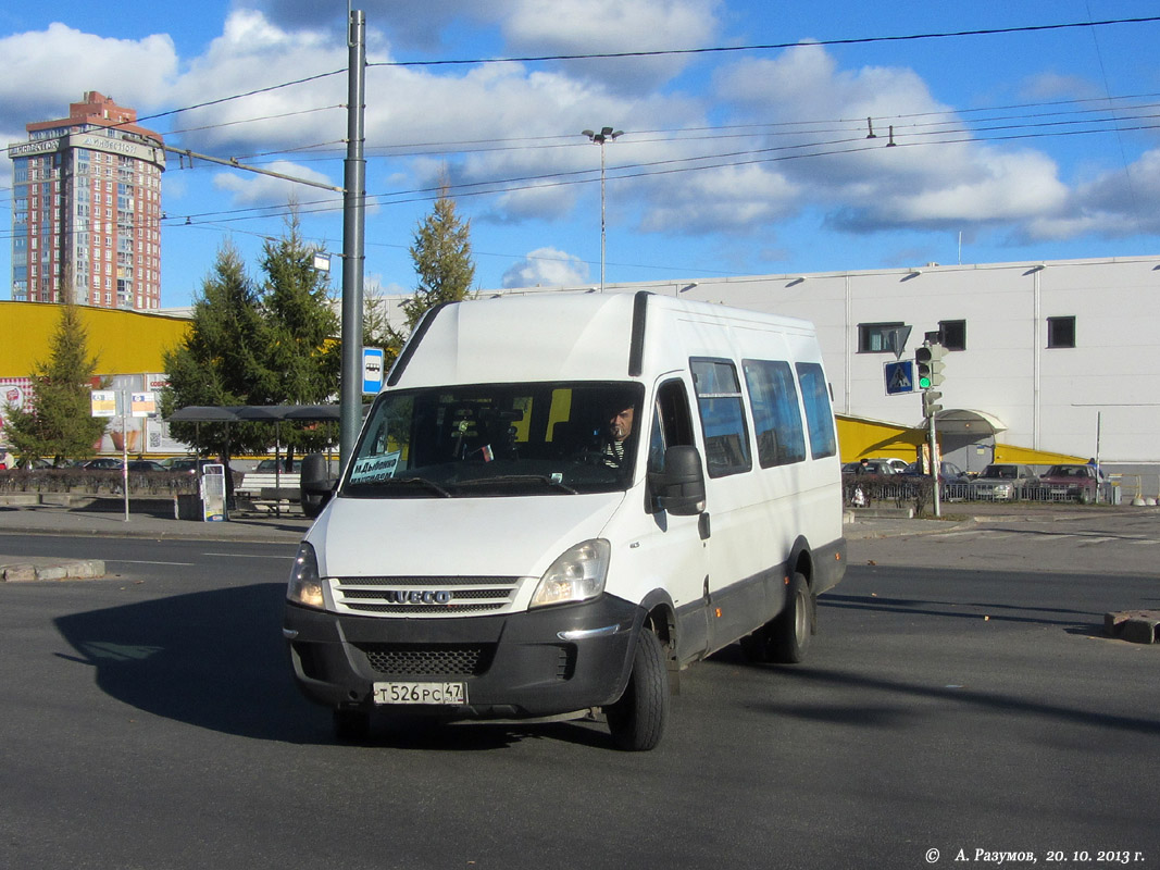 Ленинградская область, София (IVECO Daily 45С15) № Т 526 РС 47 — Фото —  Автобусный транспорт