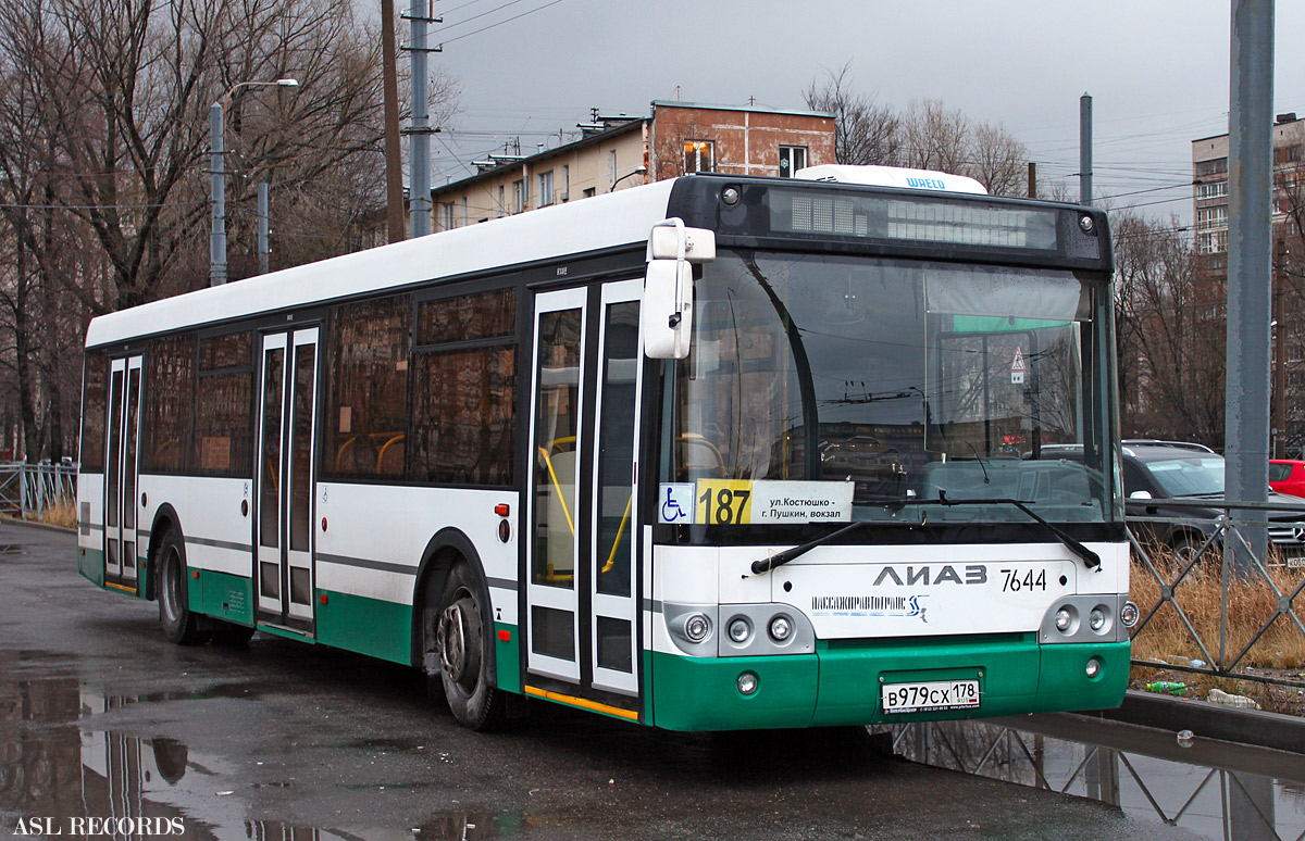 Saint Petersburg, LiAZ-5292.60 # 7644