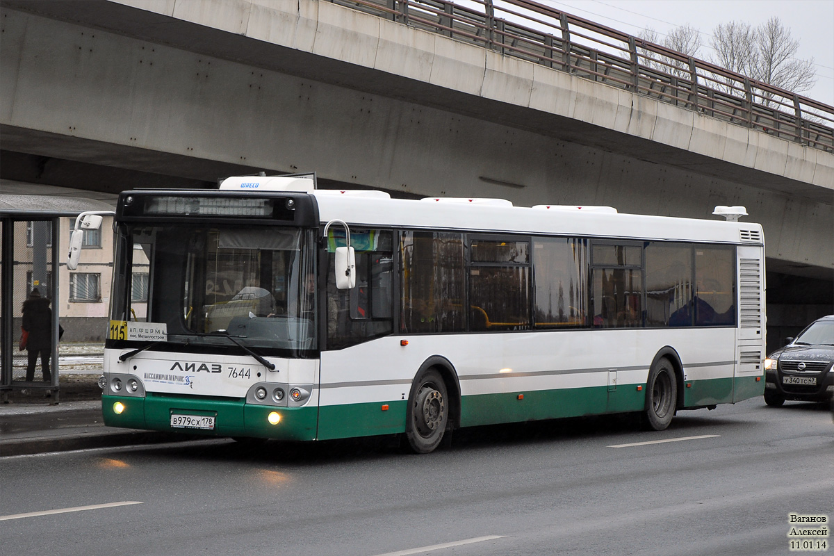 Saint Petersburg, LiAZ-5292.60 # 7644