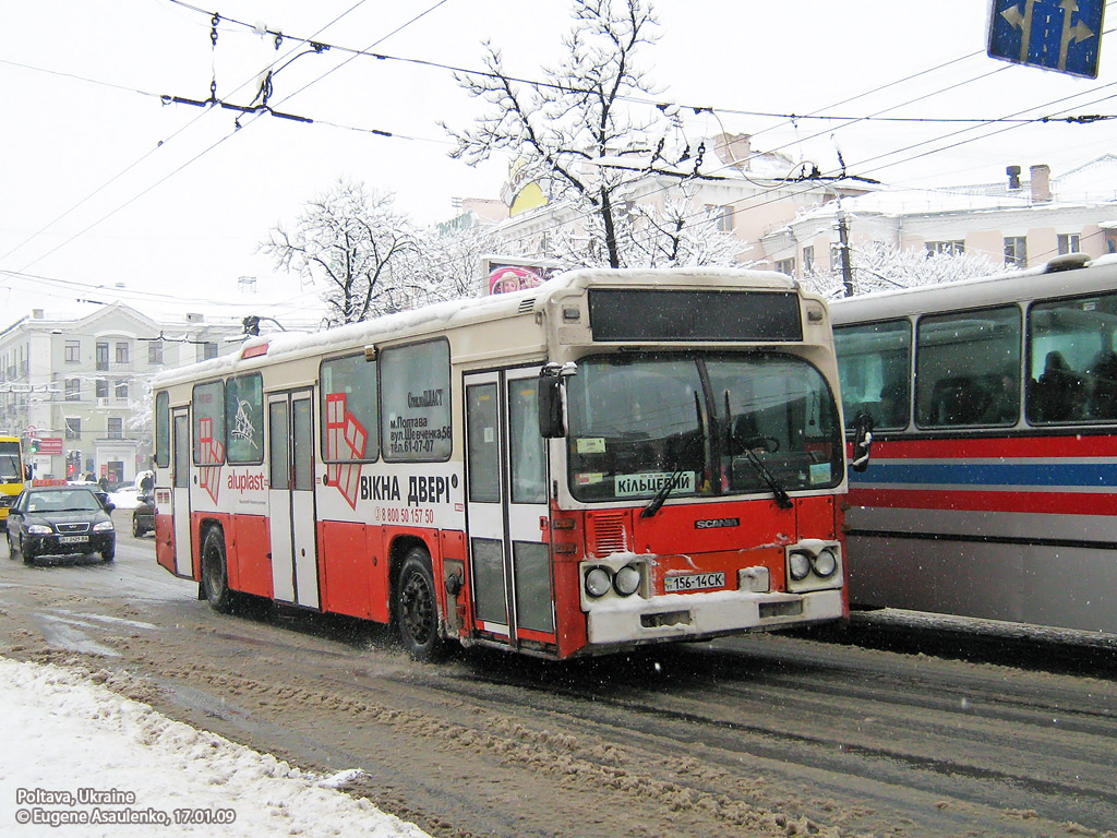 Poltava region, Scania CR112 # 156-14 СК
