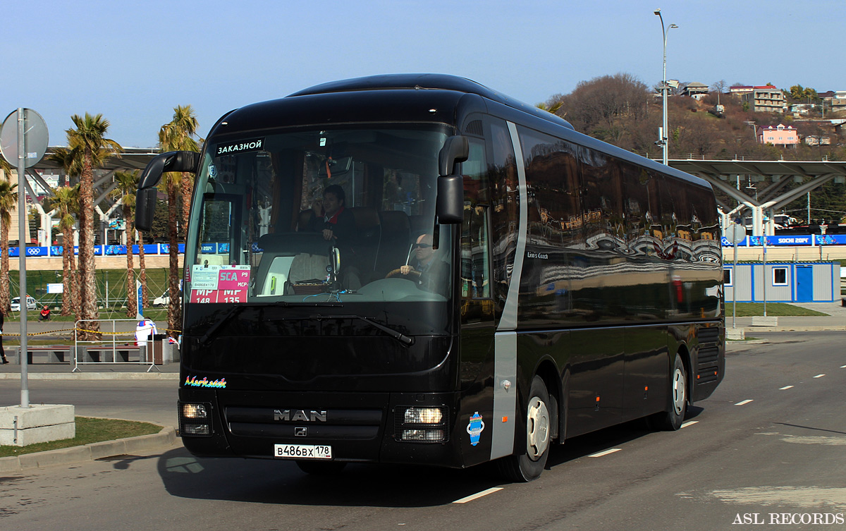 Saint Petersburg, MAN R07 Lion's Coach RHC444 # В 486 ВХ 178