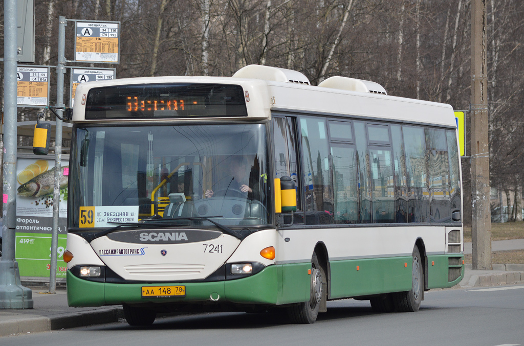 Saint Petersburg, Scania OmniLink I (Scania-St.Petersburg) # 7241
