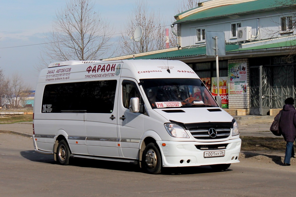 Ставропольский край, Mercedes-Benz Sprinter 515CDI № Т 001 НУ 26 — Фото —  Автобусный транспорт