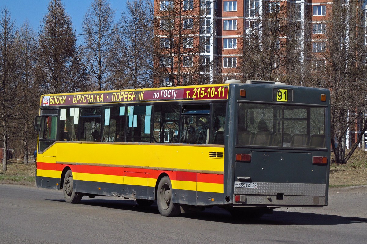 Krasnoyarsk region, Mercedes-Benz O405 # У 895 ЕС 124