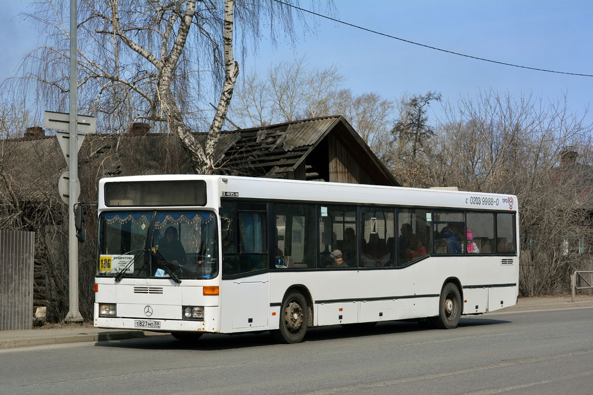 Perm region, Mercedes-Benz O405N2 # Т 827 МО 59