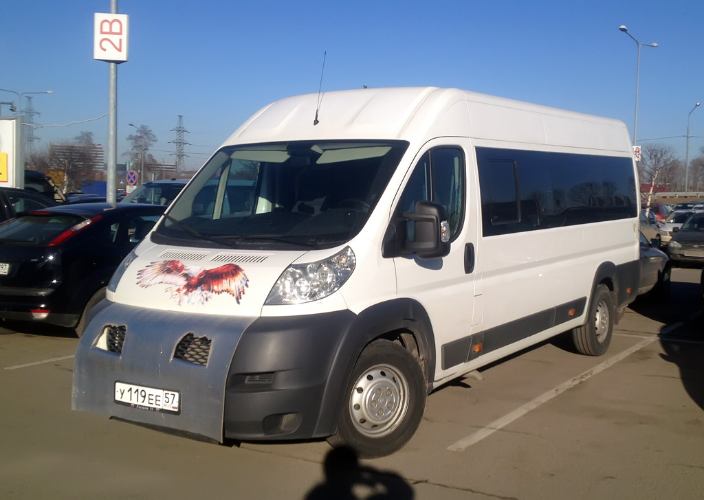 Oryol region, Nizhegorodets-2227SK (Peugeot Boxer) # У 119 ЕЕ 57