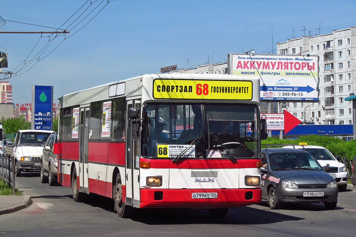Krasnoyarsk region, MAN 791 SL202 # О 799 КТ 124