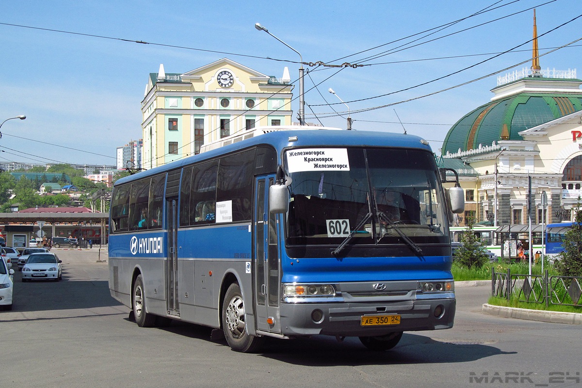 Красноярский край, Hyundai AeroSpace LD № АЕ 350 24 — Фото — Автобусный  транспорт