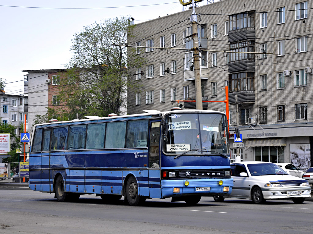 Алтайский край, Setra S215HR № Р 112 ЕМ 22 — Фото — Автобусный транспорт