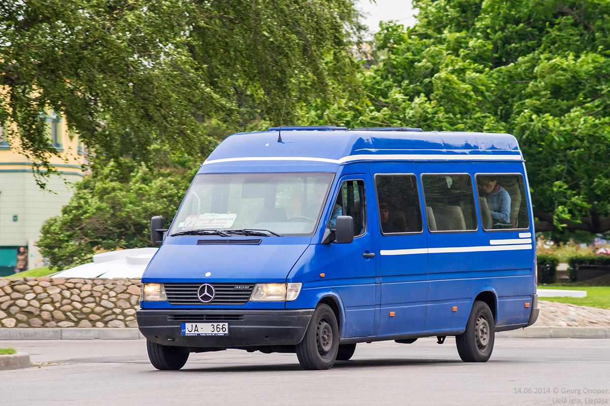 Латвия, Mercedes-Benz Sprinter W903 312D № JA-366 — Фото — Автобусный  транспорт