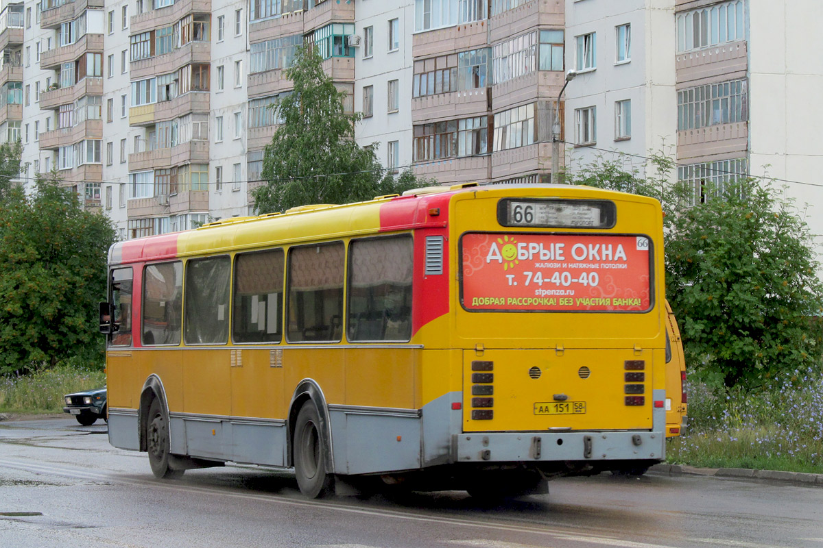 Пензенская область, Van Hool A120/31 № АА 151 58 — Фото — Автобусный  транспорт