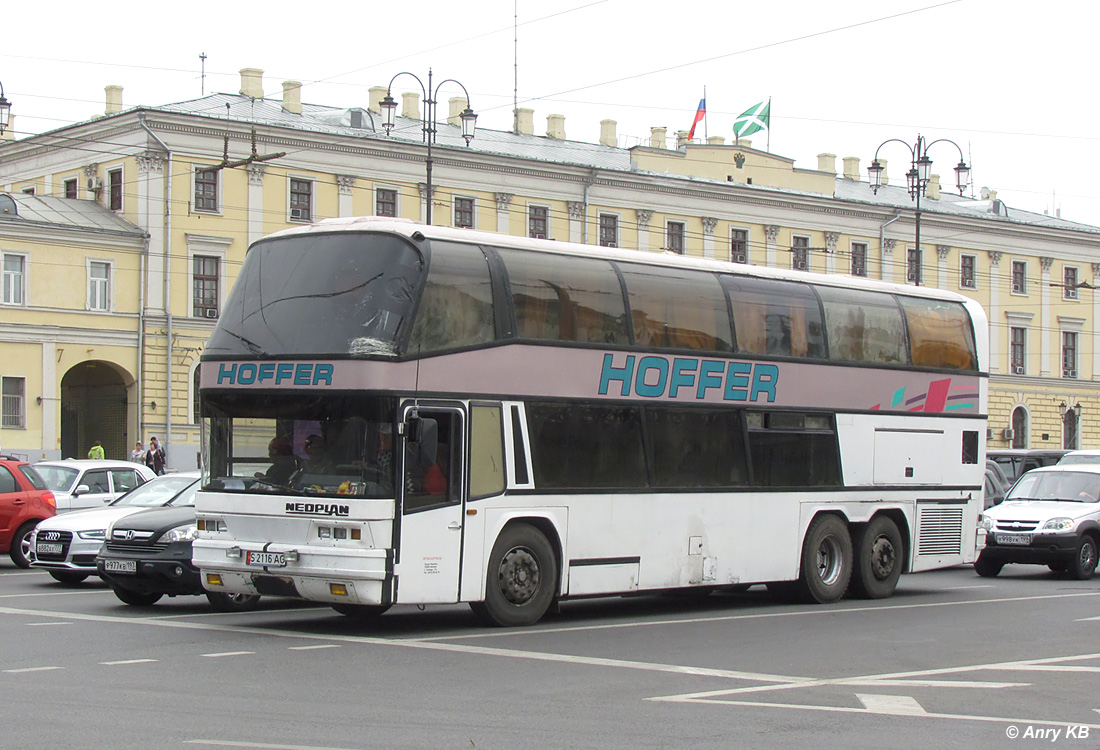 Kyrgyzstan, Neoplan N122/3 Skyliner # S 2116 AG