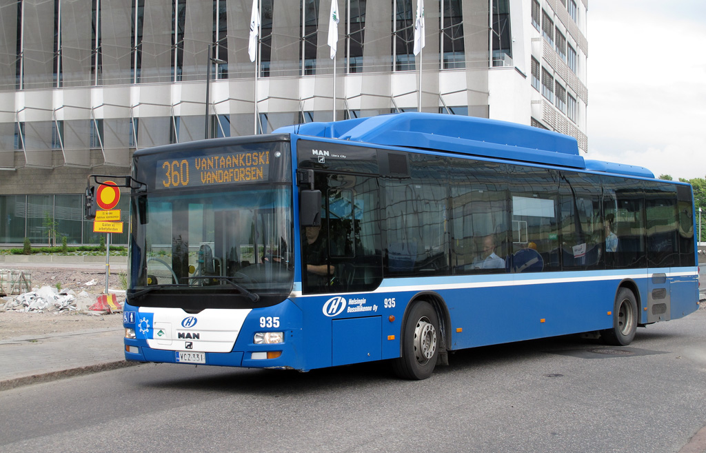 Finland, MAN A21 Lion's City NL243 CNG # 935